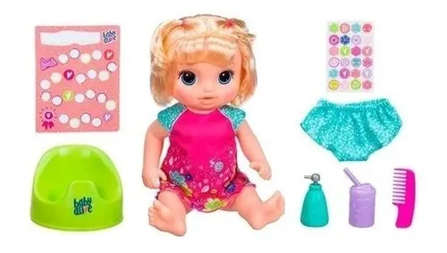 Mu eca Baby Alive Hora De Ir Al Ba o Original Hasbro Env o gratis