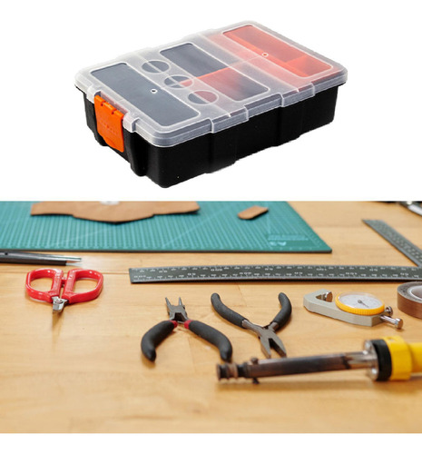 Mt Componentes Electrónicos Caja De 13.5 X 20 X 5.8 Cm
