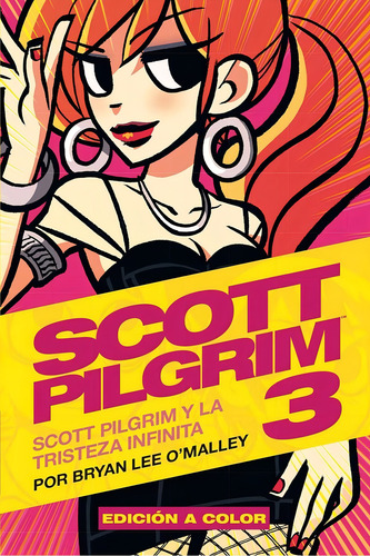 Scott Pilgrim 3: , De Bryan Lee Omalley., Vol. 1. Editorial Kamite, Tapa Pasta Dura, Edición 1 En Español, 2015