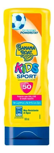 Protetor Solar Banana Boat  Kids  Sport Fps50 180ml