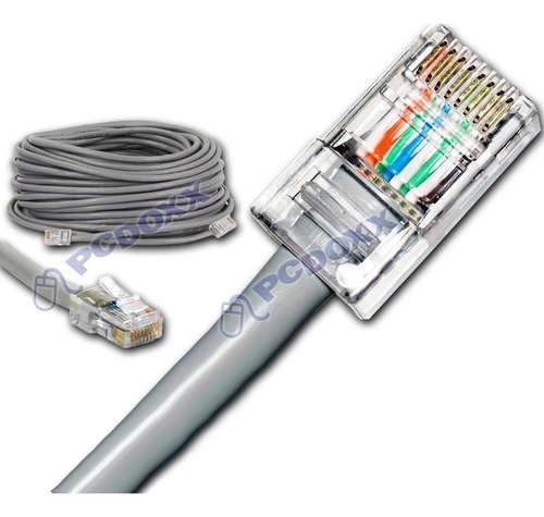 Cable De Red Router Internet Ethernet Lan Redes Cat Rj45 Utp