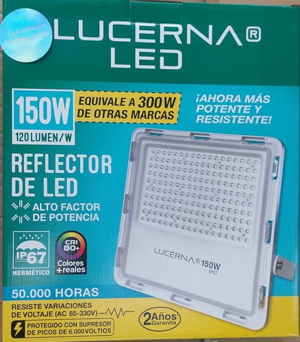 Reflector Led 150w Lucerna Alta Potencia