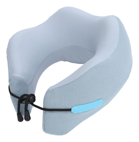 Almohada De Viaje En Forma De U Azul M Para Apoyar El Cuello