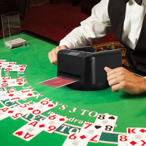 Distribuidor Automático De Cartas, Rotación De 360°, 2...