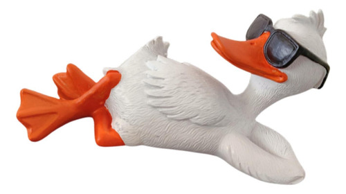 Resin Duck Garden Statue Creative Lawn Ornament For Lawn