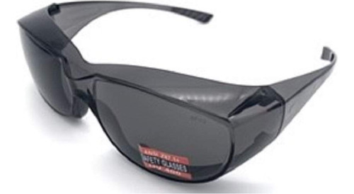 Gafas De Seguridad Escudo Lateral Ansi Z87.1 Protección Uv.