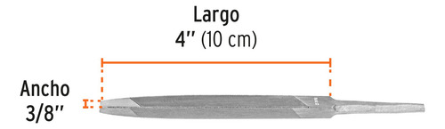 Lima Triangulo Pesado 4' Bastarda Despalme Afilado 15126