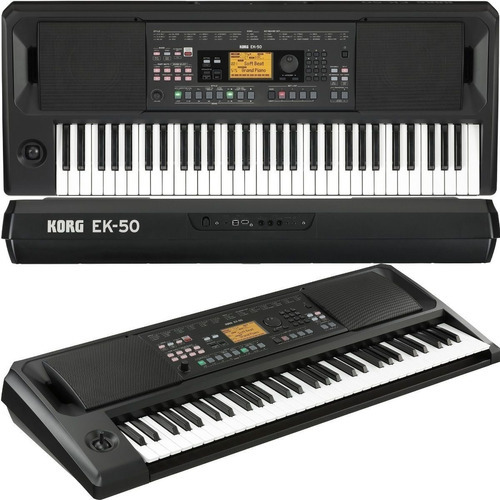 Sintetizador analógico Korg Ek-50 de 61 teclais/