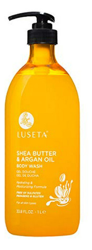 Gel Para Baño Y Ducha - Luseta Shea Butter & Argan Oil Body 