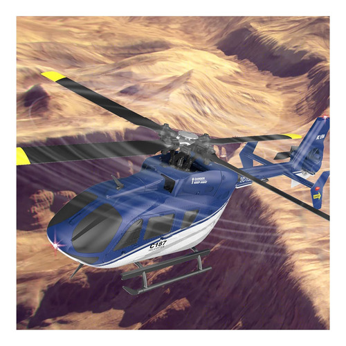 Ec135 C187 Aircrafa Heli De Control Remoto Helicóptero Rc Rc
