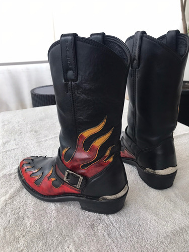 Botas Cuero Harley Davidson