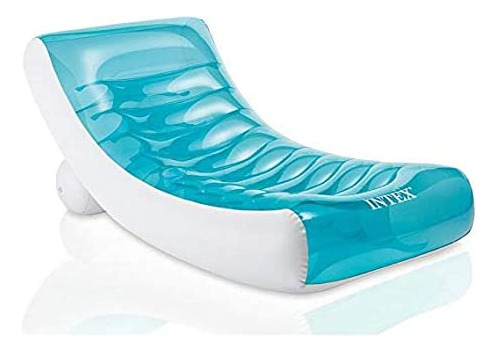 Intex Rockin, Colchoneta Inflable De 74 X 39 Pulgadas