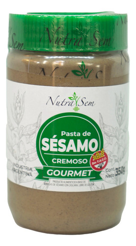 Pasta De Sesamo Cremoso NutraSem 350g