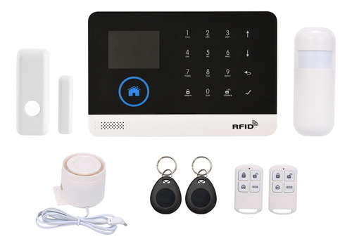 Sistema De Seguridad Inalámbrico Wifi + Gsm, 433 Mhz, Alarma