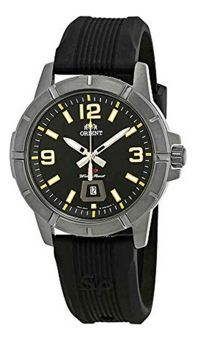 Reloj De Ra - Sport Black Dial Black Rubber Men's Watch Fune