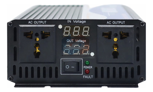 Inversor De Corriente 12v A 110v Máx. 3000w