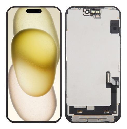 Reposição De Display Frontal Compatível Com iPhone 15