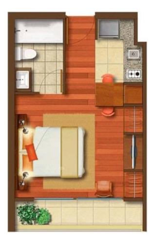 Atención Inversionistas. Impecable Studio, Metro Irarrazaval