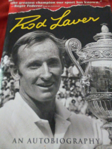 Autobiografía Rod Laver Autografiada En Persona The Rocket