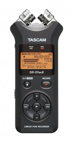 Tascam Dr-07mkll Grabadora Digital Micrófono Cardioide X Y