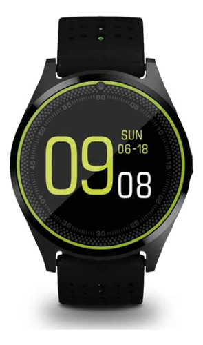 Smartwatch Con Pantalla Lcd Bluetooth Color Verde - Ps