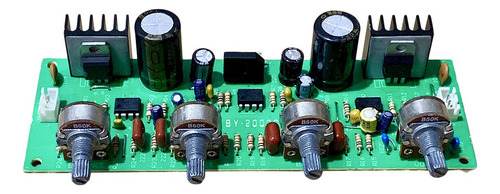Placa De Control De Preamplificador Ne4558 Módulo De Placa