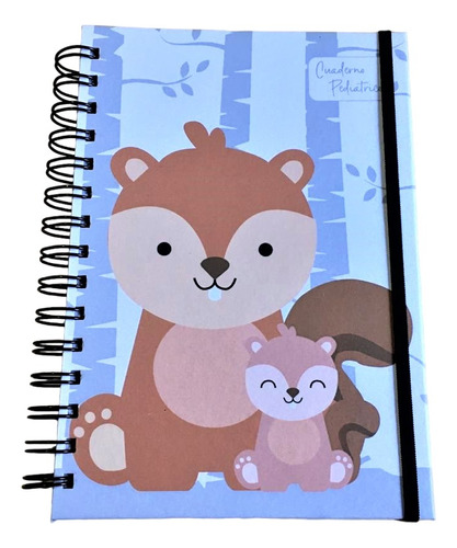 Cuaderno Pediatrico - Ciervo - Animalitos Del Bosque - A5