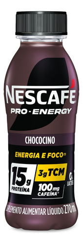 Pack Com 6 Unidades Pro-energy Chococino 270ml Nescafé