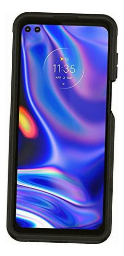 Otterbox Commuter Series Case For Motorola One 5g Black