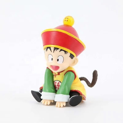 Figura Dragón Ball Gohan Gorro Esfera De Shenlong Sentado