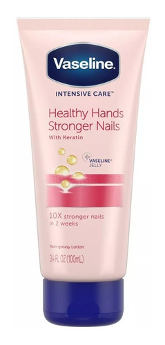 Vaseline Healthy Hands Crema Para Manos Con Keratina 100ml