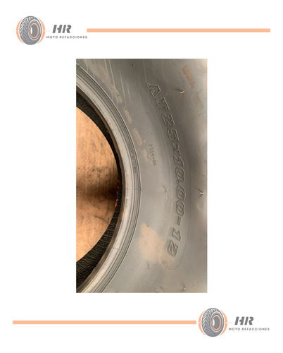25x10-12 Par Llantas Pavimento Para Cuatrimoto Envío Gratis F
