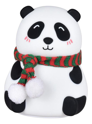 Silicona Led Sensor Táctil Luz Nocturna Linda Panda