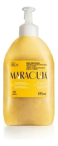 Refil Sabonete Esfoliante Natura Ekos Maracujá - 185ml