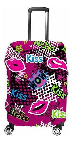 Maleta - Kuizee Luggage Cover Suit  Cover Creative Color