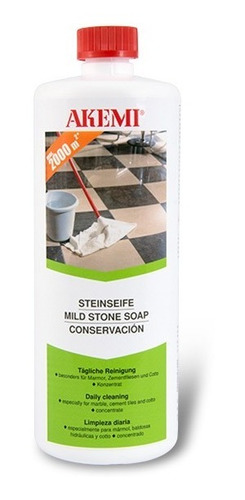 Akemi Mild Stone Soap Conservacion 1 Lt