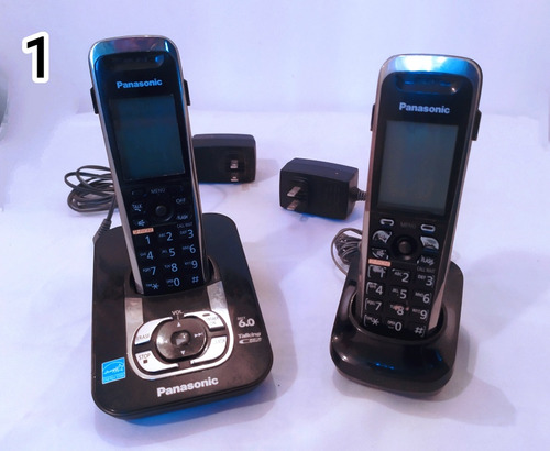 Teléfono Inalámbrico Panasonic Central Y Auxiliar Y 4 Pilas 
