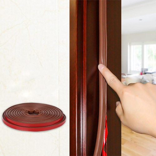 Cinta Autoadhesiva De Espuma Para Puerta De Ventana 10x12mm