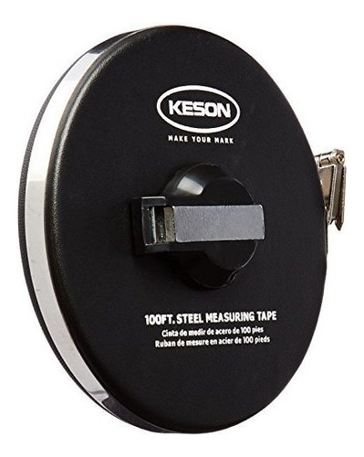 Keson St10018m Closedmetal Housing Cinta De Acero Mide Gradu