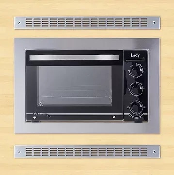 Imagem 3 de 5 de Forno De Embutir Elétrico Safanelli Lady 45l Inox 127v
