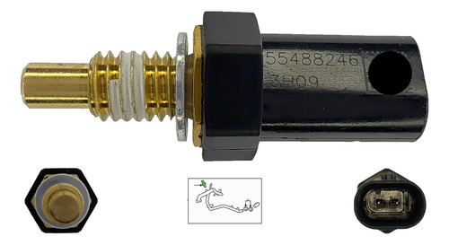 Sensor Temperatura Acadia Camaro Xt6 Blazer Ct5 Envision Ct4