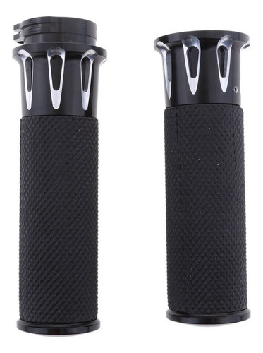 Tg Empuñaduras De Manillar Cromado De 2x1 25 Mm Para Harley