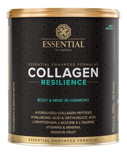 Kit 2 Collagen Resilience Maracujá Essential Nutrition390g