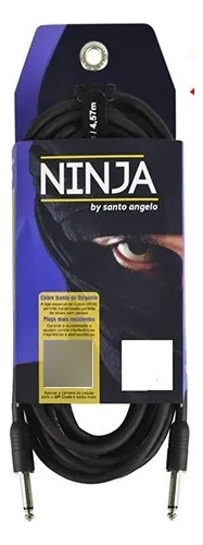 Cabo De Instrumento Ninja P10/p10 - 10ft 3,05m Santo Ângelo