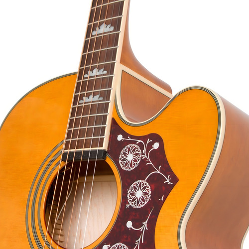 Violão EpiPhone Ej 200 Ce Gold Natural Cor Marrom