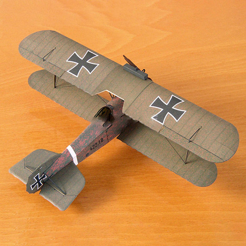 Modelo De Avión De Diecast D Ii 1:33, Modelo Coleccionable,