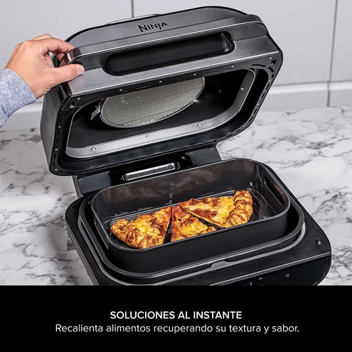Parrilla/grill Con Sensor Digital Y Freidora De Aire Ninja Ag551eu