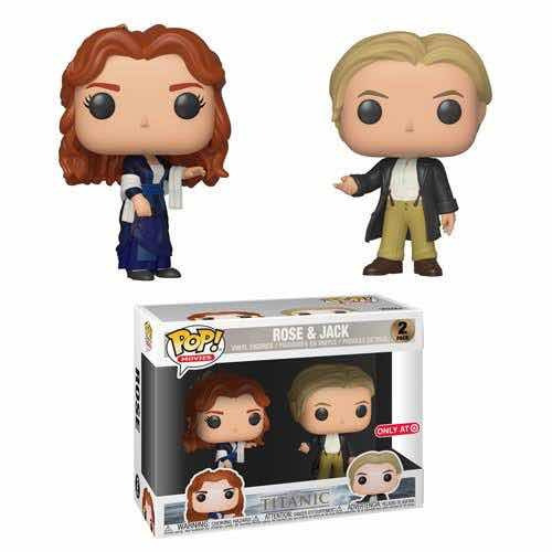 Pop Rose E Jack 2 Pack - Titanic - Pop Funko Com Inmetro