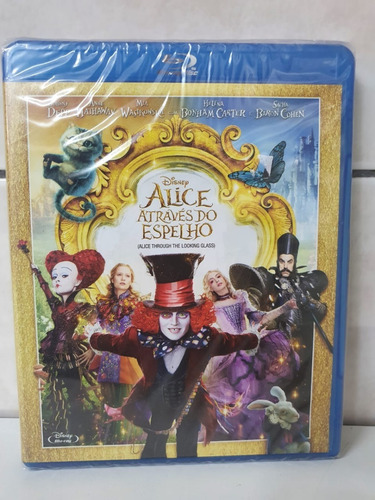 Alice Através Do Espelho-blu-ray-original/lacrado