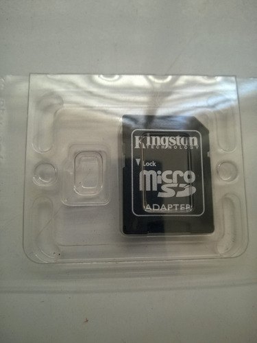 Imagen 2 de 4 de Adaptador Kingston Grande Micro Sd No Incluye Memoria